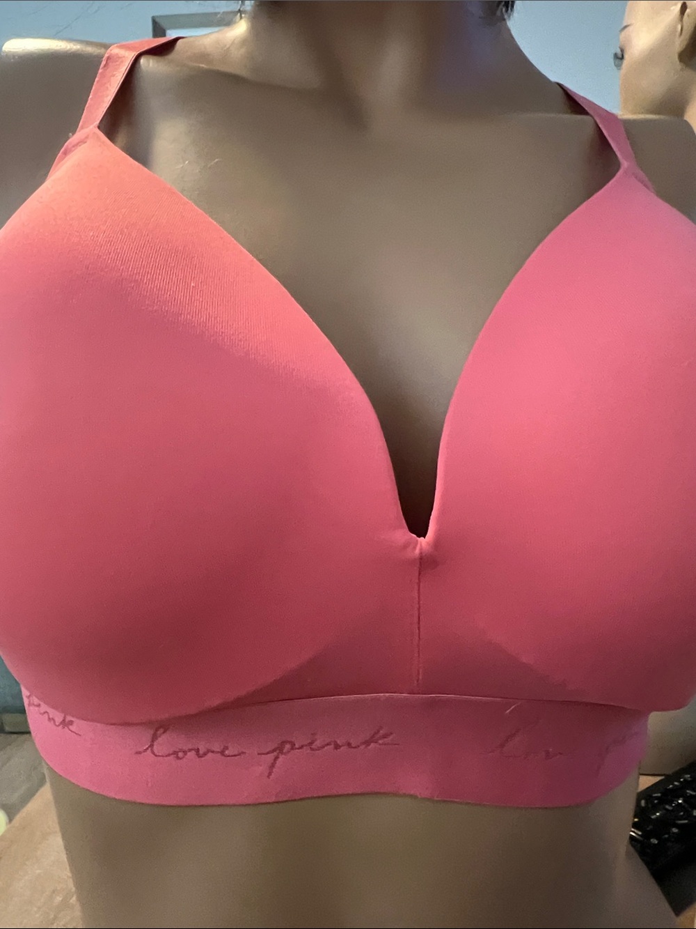 NWT Pink By Victoria Secret Wireless Push Up Bra S40B